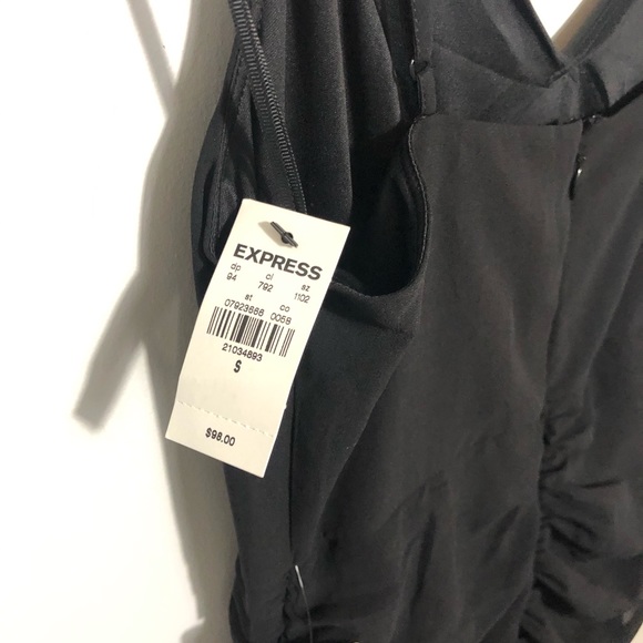 NWT express black maxi dress - Picture 7 of 7